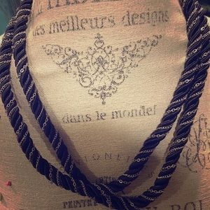 Double roped chain necklace.